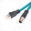 Соединитель кабеля M12 к RJ45 | Код A B D X | 4