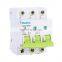 Factory direct sales DZ47-63M 6A-63A / 2P AC 230V 400V double pole MCB miniature smart circuit breaker tetrapolar 63a