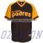 fashion design wholesale women baseball tee shirt for university gym class