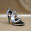 ladies high fashionable good quality high heel crystal jewelry rhinestone platform sandals shoes available in other colors