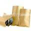 Small kraft paper pouch 3 Sides Seal Small Snack Paper Kraft Bag With Nut