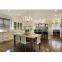 Custom high quality stainless steel design modern apartment accessories natural wood accent kitchen cabinet