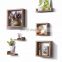 Cube Floating Shelves Decorative Wooden Wall Shelves