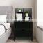 Nightstands Wooden with Storage Shelf and 2 Drawers