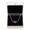 Wholesale Custom Luxury Leather fashion jewelry storage boxes ring pendant jewelry gift box