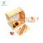 Bamboo Bread Box Finew 2 Layer Rolltop Bread Bin for Kitchen Large Capacity Wooden Bread Storage Holder