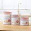 2021 Hot Amazon Eco-friendly Food  BPA Box Free Kitchen Home Fridge Organizer Cereal Plastic Food Storage Containers