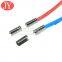 U shape metal drawstring aglet tipping polyester string cord end shirt pants waister rope metal aglet