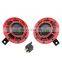 Universal 12V Super Loud Grille Mount Compact Electric Blast Tone Horn Kit For Car and Moto