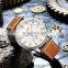 Curren 8376 2020 New Design Mens Quartz Watch Fashion Leather Water Resistant Calendar Wrist Watches for Men