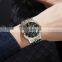 Skmei 1904 Men Watch Waterproof Multifunctional Calendar Solid Steel Band Fashion Watch Simple Diamond Inlaid Men Watch