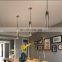 Nordic All-copper LED Hanging Lamp Modern Creative Lamps For Living Room Restaurant Bar Bedside Lamp Crystal Pendant Light