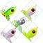 Amazon Hot sales 10g 14g 5 Colors Lead Head Silicone Skirt Spinner Bait Fishing Lures