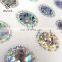 Round Self Adhesive Rainbow Custom Holographic Sticker in Sheet