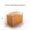 Factory Custom Natural Bamboo Wood Recipe Box With Card Divider