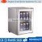 Mini glass single door refrigerator display showcase price