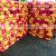 Orange yellow barrier fence net mesh knitting barrier nets