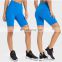 Wholesale Custom Logo High Waist Cross Waist Sports Biker Wear Nude Peach Hip Workout Activewear Fitness Shorts For Women