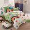 Lovely naive animal printed children bed sets