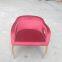Latest Italy design modern luxury comfortable living room leisure chairs fancy fabric velvet accent dining chair