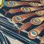 Peacocks GRS Woven Fine Printing Plain 150D/3*10S 100%Ocean RPET Recycled Polyester Canvas fabric for Bags & Shoes