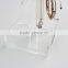 Multi-Branch Acrylic Jewelry Display Stand Glass Necklace Display Holder Jewelry Display Showcase RJW012                        
                                                Quality Choice