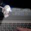 Mini USB Astronaut Adjustable Brightness Keyboard Night Light for Children Gift