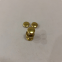10MM bronze color double-sided rivet ultra-thin pattern magnetic button