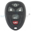 FCC KOBGT04A remote fob 5 button 315Mhz for Pontiac G5 G6 Chevrolet Malibu Saturn Aura 2007