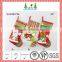 Red and green best selling christmas stocking