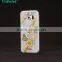 Slim Soft TPU Mobile Phone Cases UV print with flower Design Cell Phone Case for Samsung Galaxy S6