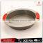 Non-slip Silicone Handle Bbq Roasting Pan Dish