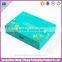 Laser silver logo pearl paper luxury packaging cosmetic box