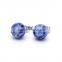 Round Shape Opal Natural Stone Stud Earrings SMJ0159