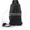 Fashion Style PU Leather Single Shoulder Bag Chest Single Backpack waist bags for men