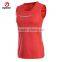 sublimation Summer style nylon ladies pink waistcoat/singlets/vest for sports