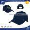 Flat embroidered cute mini navy kids baseball cap custom