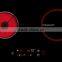 Big size, VN market, 730*430mm 2 burner horizontal hybrid, mixture cooktop
