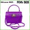 Ladies fashion bag promotion OEM silicone handbag wholesale online