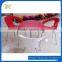 Leisure Plastic chair with chromed steel tube legs plastic chair HYH-9106