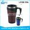 400ml travel mugs stainless steel with handle