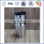 Hot sale printing BMW double wall stainless steel starbucks travel mug with spill proof lid