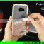 Hot selling 2 in 1 aluminium bumper pc back cover case for galaxy s6 G9200 case