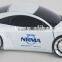 Hot-selling 2.4G wireless car shaped gift mouse with usb mini receiver for promotion