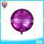 Circle shape decoration helium balloon with customed design and different colors for party needs and wedding stage