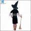 Sexy Halloween children witch fancy dress costumes