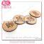 Laser engraved wooden coaster (Wooden craft in laser-cutting & engraving)