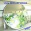 Double Coated Beveled Edge Frameless Mirror Glass for home and commercial decoration applications