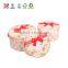 Magnetic kraft fancy mini color gift paper round box