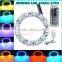 104mm DC12V Black PCB semi circle 5050 smd led halo rings with different color